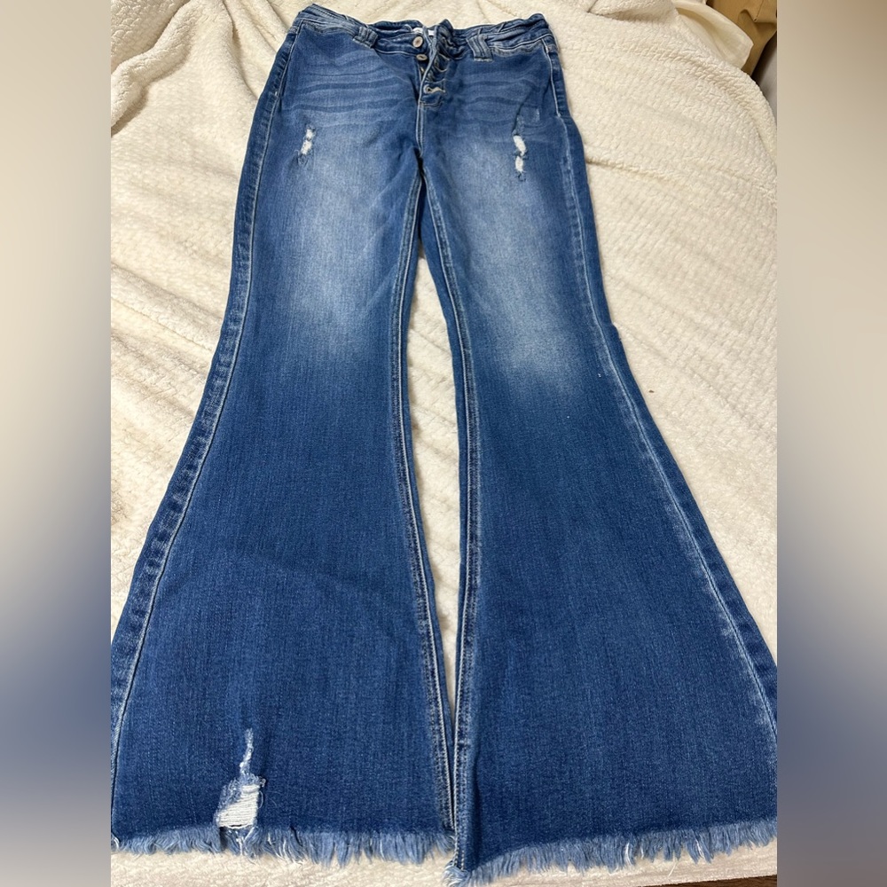 Kancan Flare Button Fly Size 29